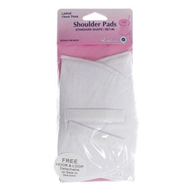 Image of Shoulder Pads Set In Large White