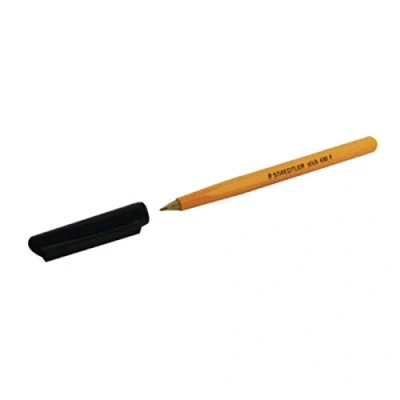Image of STAEDTLER Stick 430 F 9 Ballpoint Pen Fine Tip Black (Box of 10)