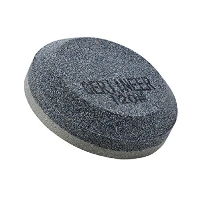 Image of GERIINEER Knife Sharpening Stone, 2 in 1 Whetstone for Sharpening, 120/240 Grit, Portable Stones Kitchen Knives, Garden Tools, Chisels, Axes