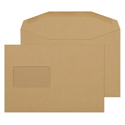 Image of Purely Everyday Mailer Gummed Manilla CBC Window C5++ 162X238MM 80GSM Box of 500