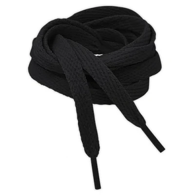 Image of Kilter Flat Trainer Shoelaces Black 45 cm 16 inch (2 Pairs)