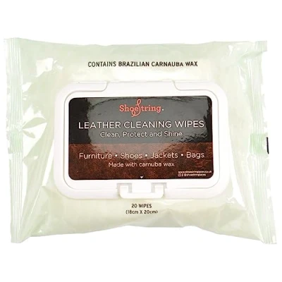 Image of Leather Cleaning Wipes with Carnuaba Wax