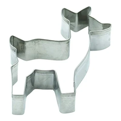 Image of BekkiB Deer Cookie Cutter Approx. 7.4 cm, Stainless Steel Cutter, Dishwasher Safe 88075