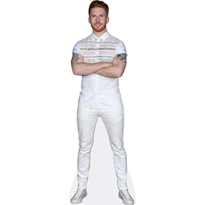 Image of Neil Jones (White Outfit) Mini Size Cutout
