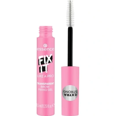 Image of Essence Fix It Like A Pro Transparent Brow Fixing Gel, Eyebrow Transparent, Fixing, Translucent, Vegan, Nanoparticles Free, Oil Paraben Pack of 1 (8.5 ml)