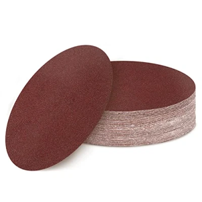 Image of 180mm Sanding Discs 180 Grit, 30Pcs Sandpaper Sheet, 7Inch Sander Disc Hook and Loop Pads for Long Neck Drywall