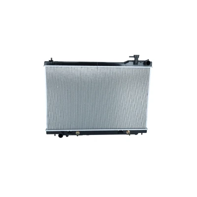 Image of 21460CG000, 21460CM80B Engine radiator NRF 56586 Aluminium 736mm 450mm 26mm Brazed cooling fins