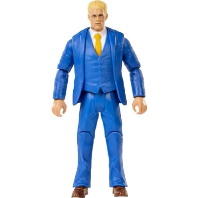 Image of Mattel WWE &quot;The American Nightmare&quot; Cody Rhodes Action Figure, Basic 6 inch Collectible Toys