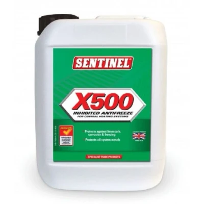 Image of Sentinel x 500 Inhibited Antifreeze 5 Litre 500L 4 5L GB