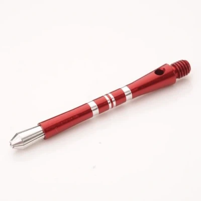 Image of HARROWS COLETTE ALLOY DART STEMS SHAFTS MEDIUM RED