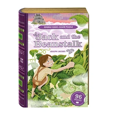 Image of Professor Puzzle Jack and the Beanstalk (96 Piece Puzzle) Game Ages 6+ 1+ Player