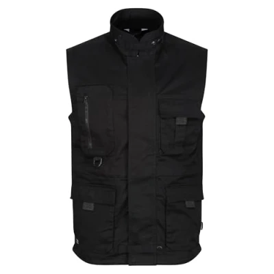 Image of Regatta Professional Mens Pro Multi Pocket Utility Vest Perfect for Outdoors, Walking, Hiking &amp; Camping