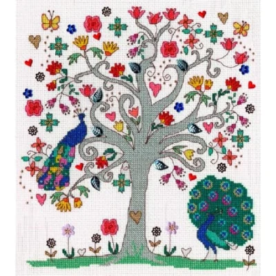 Image of Bothy Threads Cross Stitch Kit Love Summer