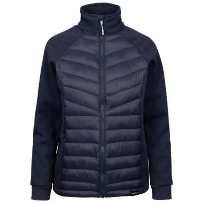 Image of DLX Womens/Ladies Luisa Padded Fleece Jacket (Navy) Size Small