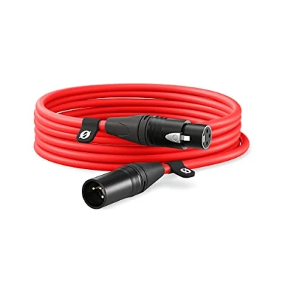 Image of RØDE XLR 6 Premium Cable (6m, Red)