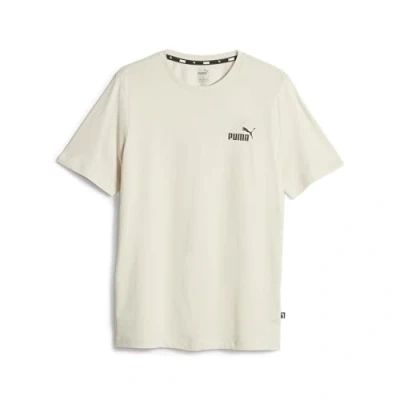 Image of PUMA Mens Small Logo (S) Tee, Alpine Snow, XL EU