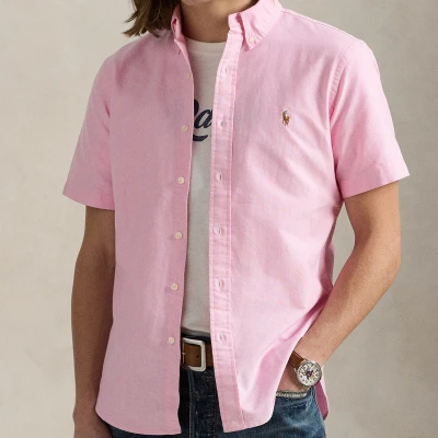 Image of Polo Ralph Lauren SLIM FIT Oxford Shirt Shirt, Men&#039;s, Size: Medium, New rose