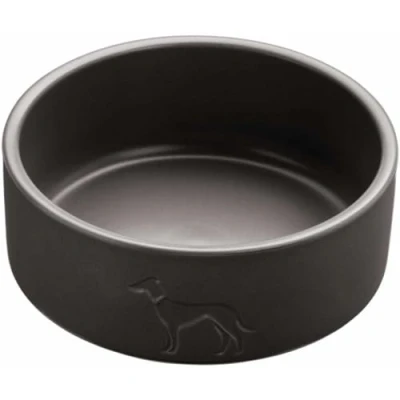 Image of Hunter Dogbowl ceramic Osby 550 ml, anthracite (68979)