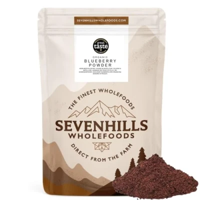 Image of Sevenhills Wholefoods Organic Blueberry Powder, Raw Freeze Dried, 200g