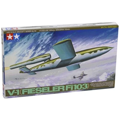 Image of Tamiya 300061052 1:48 WWII German V 1 Fiseler FI103, Grey