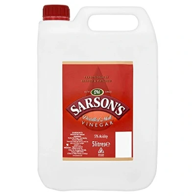 Image of Sarson&#039;s Distilled Malt Vinegar 5 litres (Pack of 2 x 5ltr)