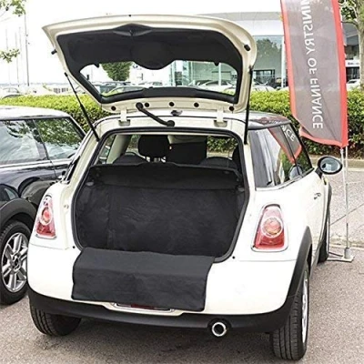 Image of UK Custom Covers BL110 Tailored Boot Liner Mat Black Fits Mini MK2 (Including Cooper &amp; S) 2007 2014
