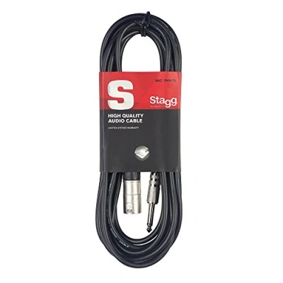 Image of STAGG SAC3PXMDL Audio patch cable 3 meters 1x XLR male/1x jack male 6.3 mm