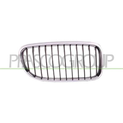 Image of 51137201968 Radiator Grill PRASCO Premium BM0262003 Right chrome/black BMW: 3 Saloon, Touring