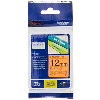 Image of Brother TZe B31 TZ 1/2&quot; 8m Label Printer Tape