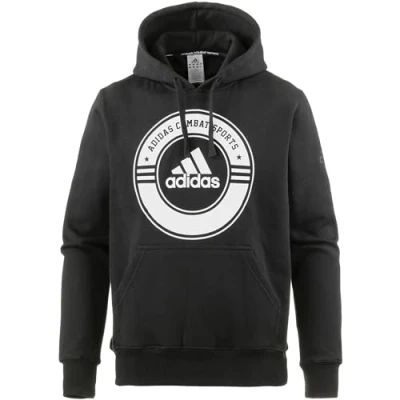 Image of adidas Combat Sports Men&#039;s Hoodie Black/White