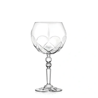 Image of RCR Set of 6 goblets in crystalline glass for Gin Tonic cl 58 Alkemist sizes cm 20,8h diam.10,8