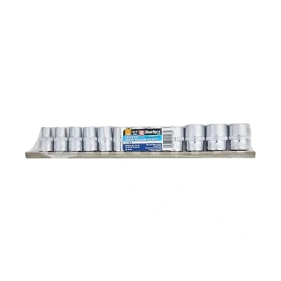 Image of Blue Spot Tools 12PCE 3/8 Shallow Metric Sockets (8 19MM) (Eva Foam)