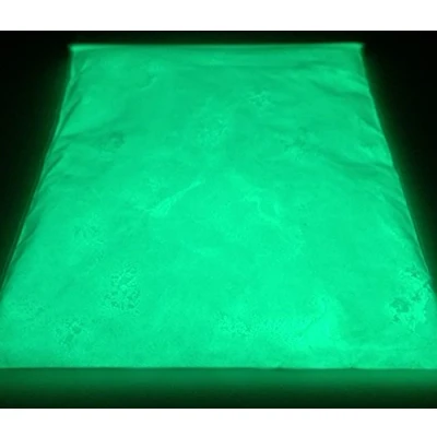 Image of 100g Glow Pigment Eli Luminescent Powder Yellow/Green, Super Grade Strontium Aluminate, neon Phosphorescent Green Afterglow