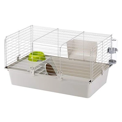 Image of Ferplast Cavie Guinea Pig Cage &amp; Rabbit Pet Includes All Accessories to Get You Started a 1 Year Warranty