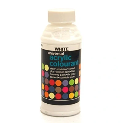 Image of Polyvine Universal Acrylic Colourant 50 GRAMS WHITE