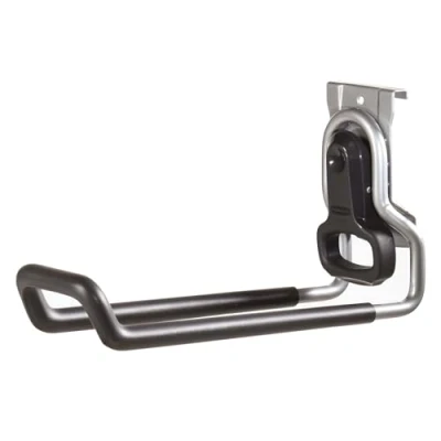 Image of Rubbermaid Garage Organisation Fasttrack Ladder Hook, Black