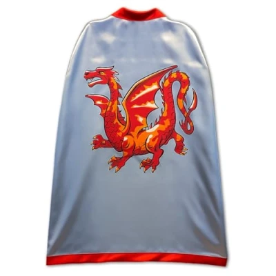 Image of Liontouch Amber Dragon Knight Cape Medieval Pretend Play Toy Cloak For Children Ready Regal Adventures in the Kingdom Roleplay, Dress Up, Fancy Dresses &amp; Royal Costumes Kids