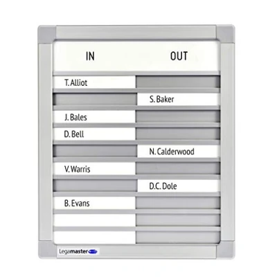 Image of Legamaster 7 622100 Professional in and Outboard for 10 People 26 x 31 cm Anodised Aluminium