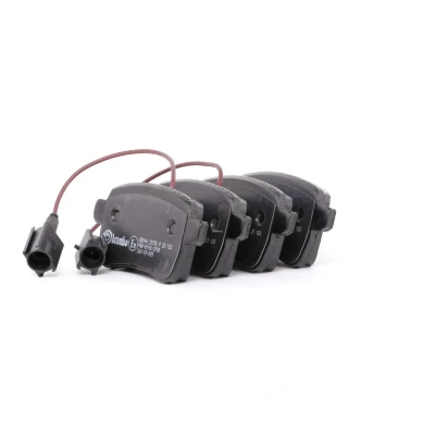 Image of 0000077365357, 71770092, 77365357 Brake pad set BREMBO P 23 133 incl. wear warning contact with accessories ALFA ROMEO: Giulietta Hatchback