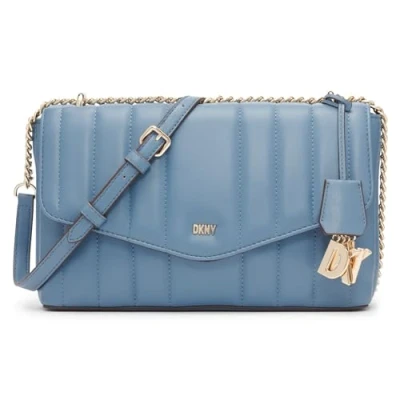 Image of DKNY Women&#039;s Lexington Shoulder Bag, Coastal Blue, One Size