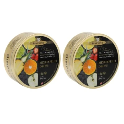 Image of Simpkins Mixed Fruit Drops Pack of 6