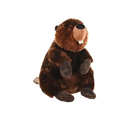 Image of Wild Republic 10921 Castor Peluches Beaver Plush Soft, Cuddlekins Cuddly Toys, Gifts for Kids 30 cm