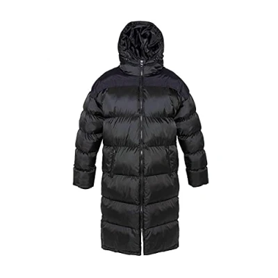 Image of Schott NYC 2190max Down Jacket, Black/Black, XS