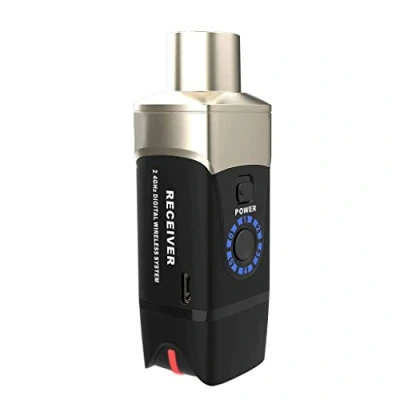 Image of XVIVE MICROPHONE WIRELESS SYSTEM RECEIVER BLACK