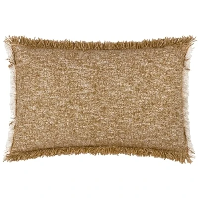 Image of Yard Doze Woven Fringed Polyester Filled Cushion