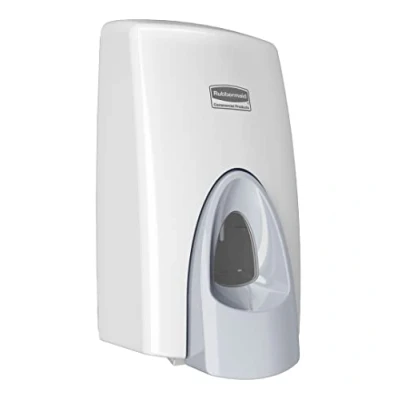 Image of Rubbermaid Commercial Products FG450017, 800 ml Enriched Foam Soap Dispenser White/Grey