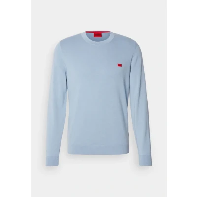 Image of HUGO SAN Cassius Jumper, Men&#039;s, Size: XL, Open blue