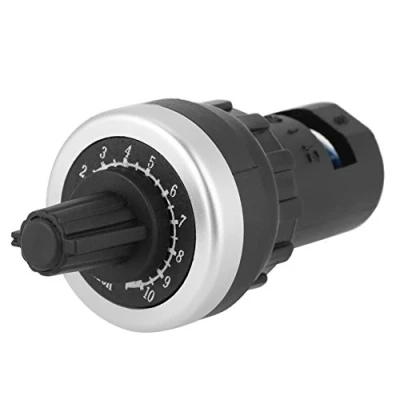 Image of Potentiometer 10k,Rotary Knob screw type terminals VSD VFD Precision Potentiometer,Adjustment for variable speed drive invert