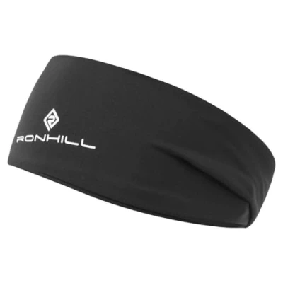 Image of Ronhill Running, Reversible Headband, Purple Leopard, M/L