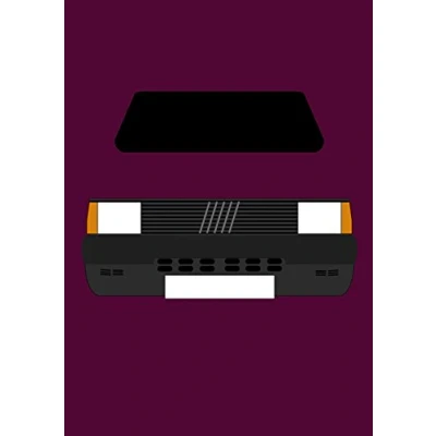 Image of Fiat Panda Retro Motor Company Greeting Card